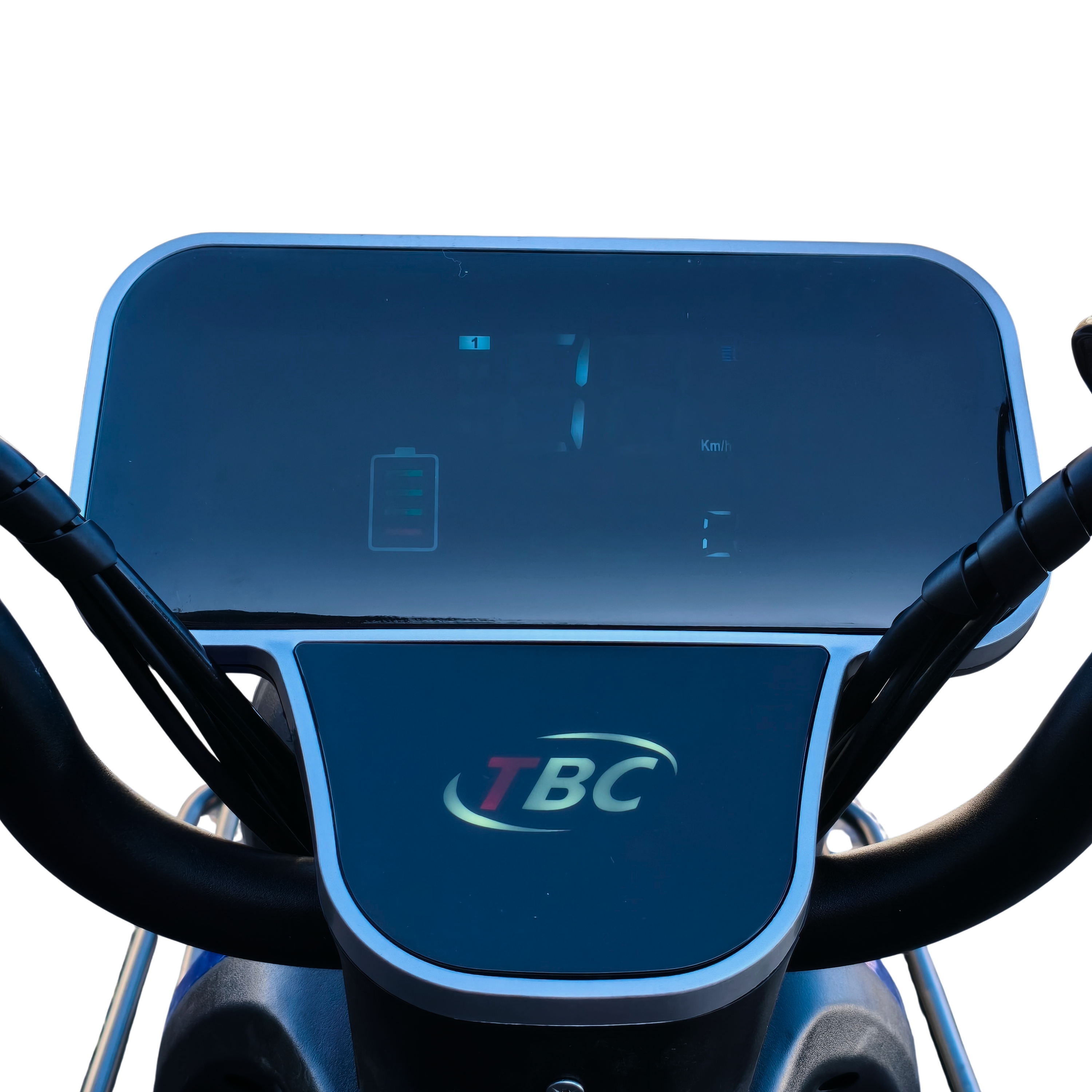 Мініатюра товару Електротрицикл TBC Model 4 (П)червоно-білий
