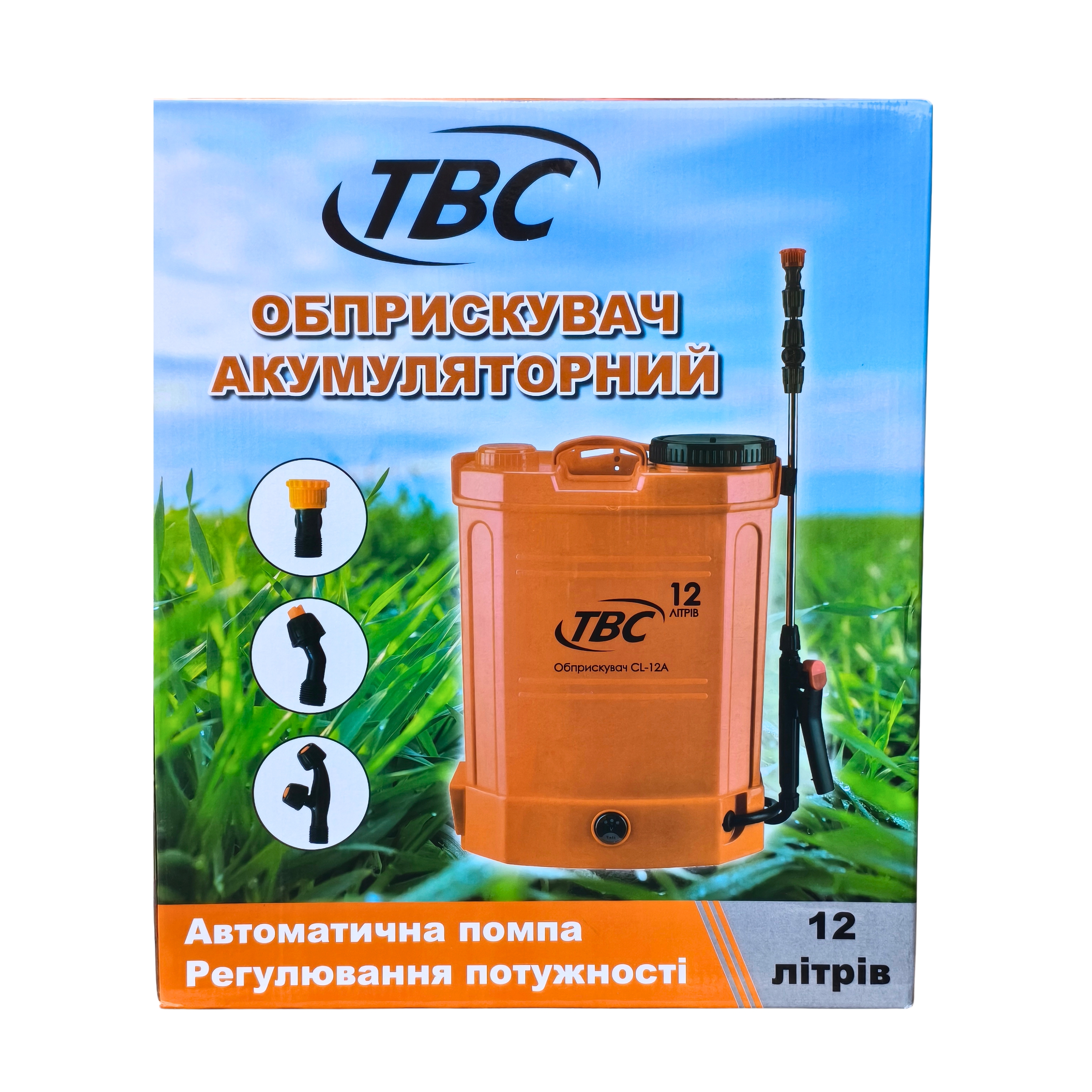 Мініатюра товару Обприскувач акумуляторний 12 л (CL12A)TBC